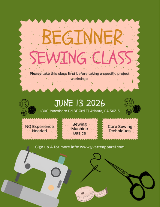 Beginner Sewing Class