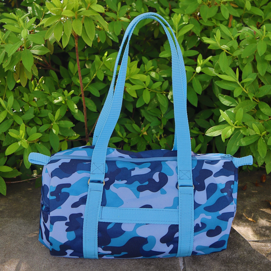 Blue Duffle Bag