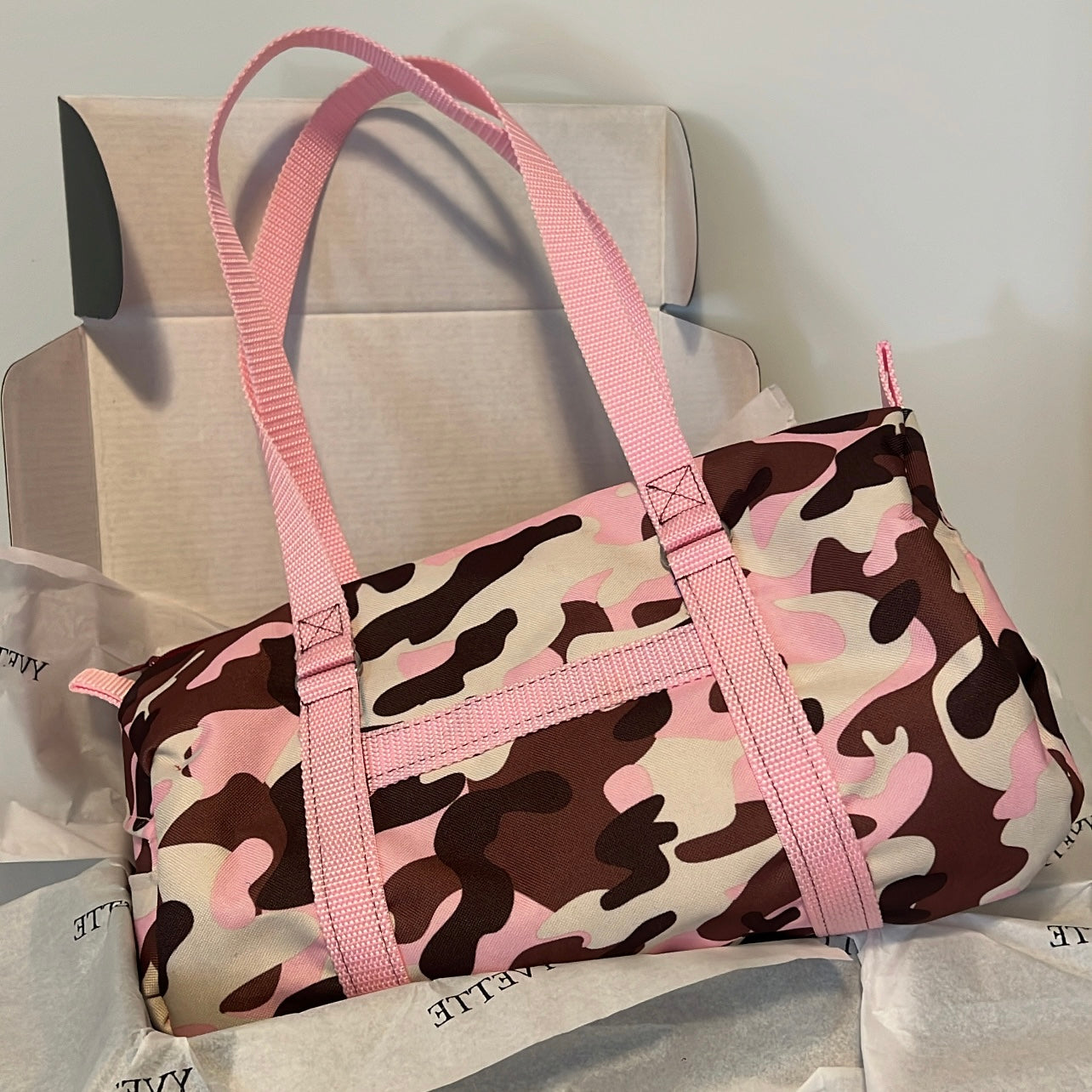 Pink Duffle Bag