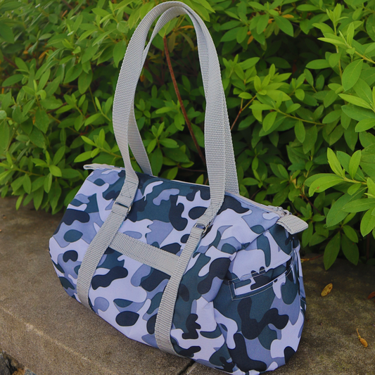 Grey Duffle Bag